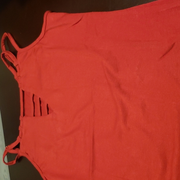 ♥️New boutique Wine red ladder tank - Picture 6 of 9